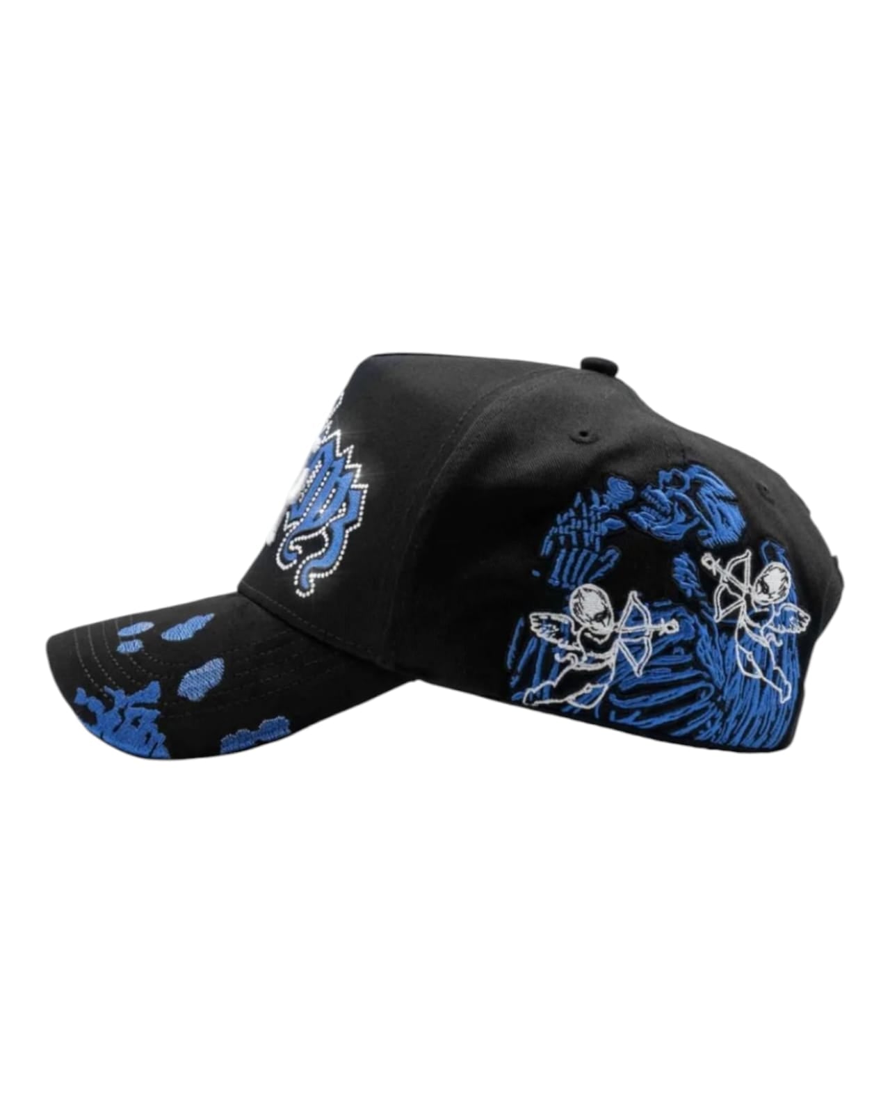 Gorra Dandy Hats x Junior H Angel Azul Calidad G5