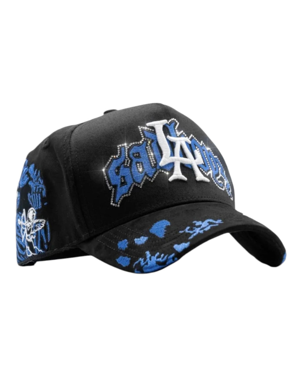 Gorra Dandy Hats x Junior H Angel Azul Calidad G5