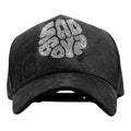 Gorra Dandy Hats x Junior H Sad Boys Negra Ajustable Calidad G5