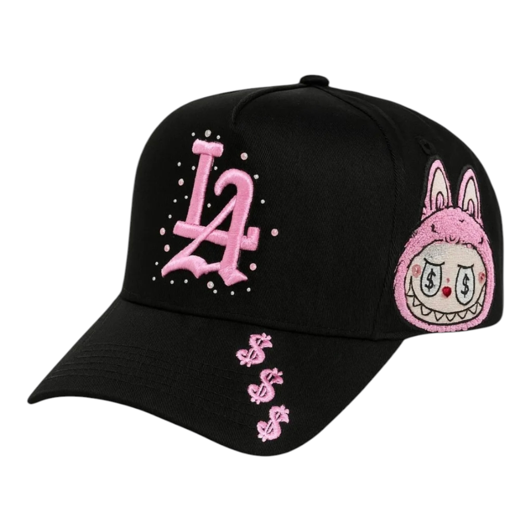 Gorra Cashed Out Labubu Rosa Calidad g5