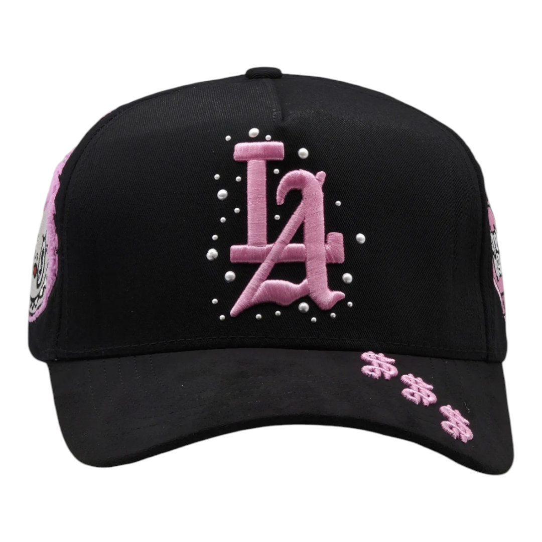 Gorra Cashed Out Labubu Rosa Calidad g5