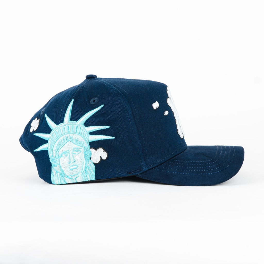 Gorra 31 Hats NEW YORK CLOUDS ANNIVERSARY NAVY Calidad g5
